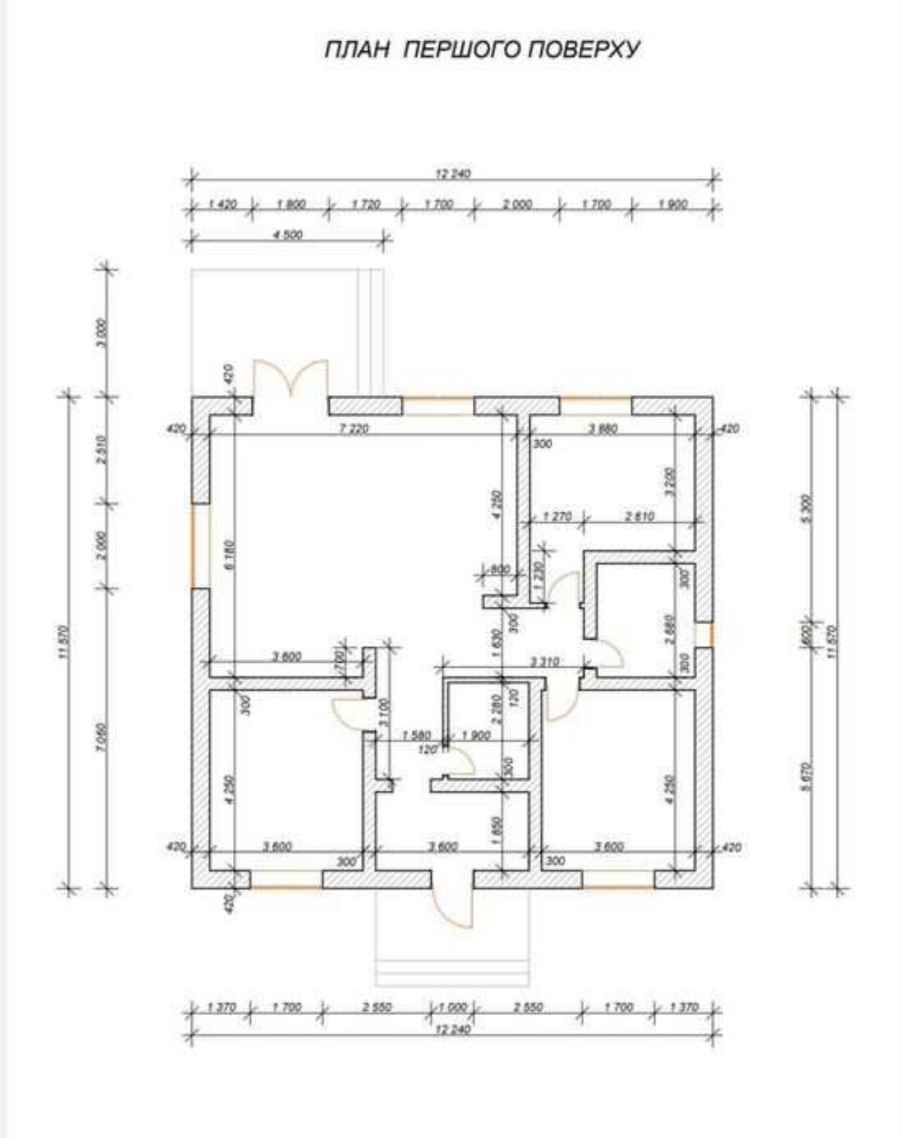 Лісова Буча Одноповерховий будинок - Зображення 21